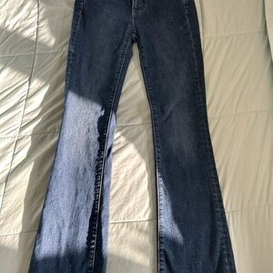 GAP Dark Blue Flare Jeans for Women